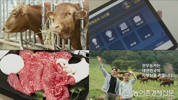 '한우 농가를 찾아서' 캠페인 영상 이미지