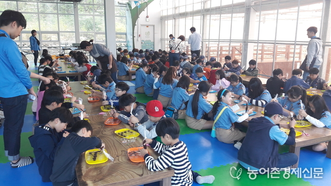 대한민국 농산물박람회 _ 전시, 체험, 알로에 천연화장품 만들기 체험 6